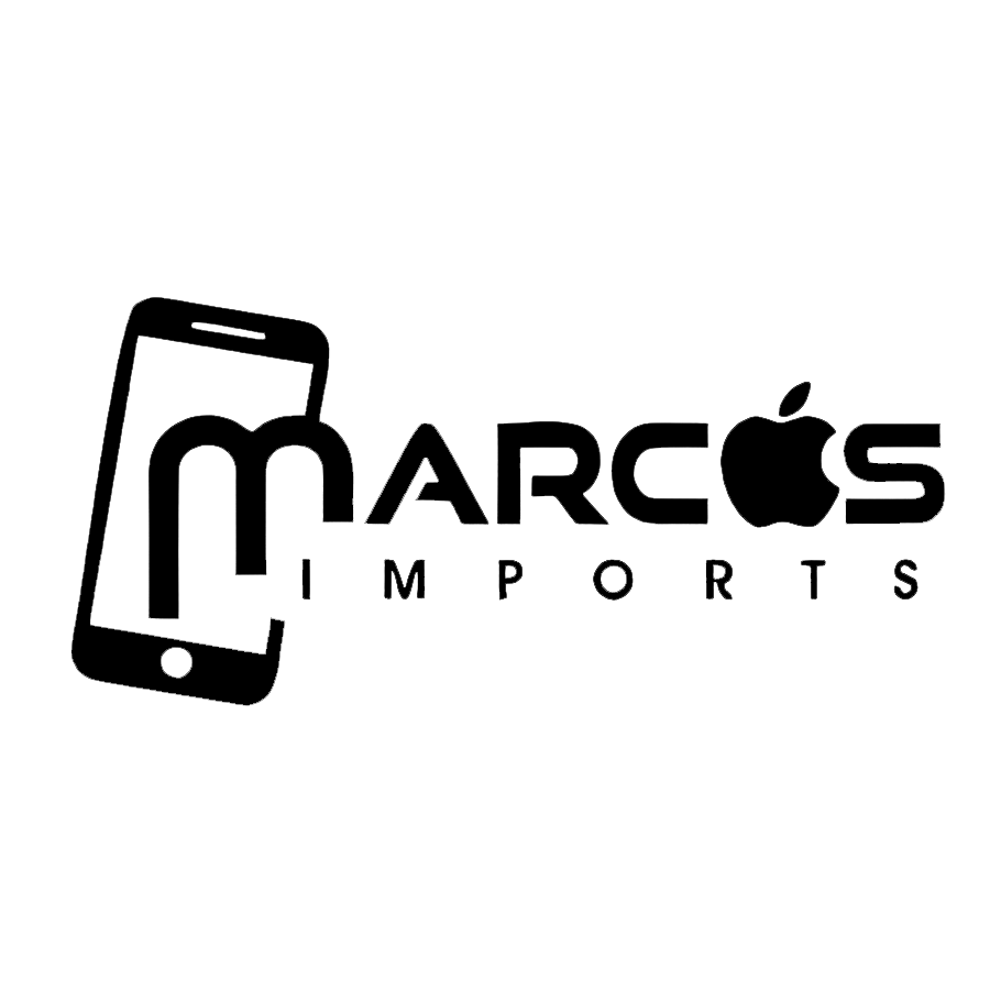 LOGO MARCOS IMPORTS negativa